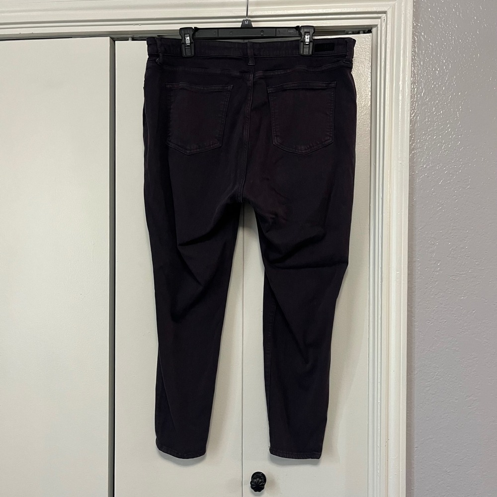 KUT from the Kloth Plus Size 18W Purple Wash Denim Skinny Leg Ankle Jeans - Picture 2 of 5
